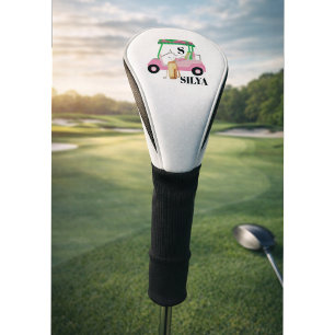 Couvre-club De Golf Charmant chariot de golf – Été minimal