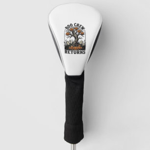 Couvre-club De Golf Chemise d'arbre d'Halloween Graphique de citrouill