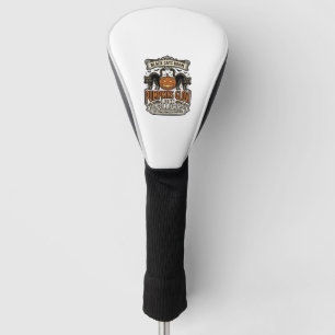 Couvre-club De Golf Chemise de garde de sécurité Halloween avec chats 