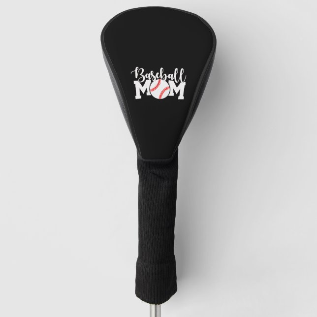 Couvre-club De Golf chemise de maman baseball (Devant)