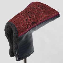Couvre-club De Golf Chevauchement de petits carrés rouges peints