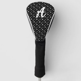 Couvre-club De Golf Chic AsteriskS Classic-Black-Personnalisé(Pilote)