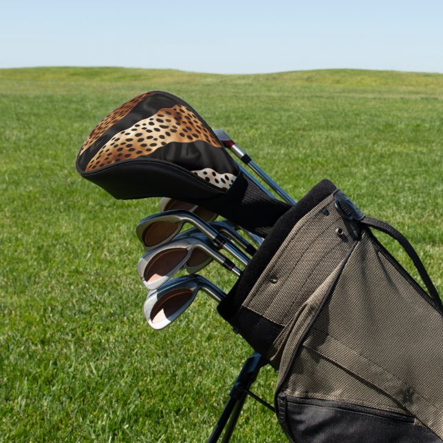 Couvre-club De Golf Chic Occidental Noir Brown (In Situ)