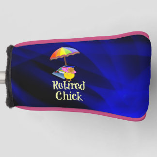 Couvre-club De Golf Chick à la retraite, conception arrière - plan abs