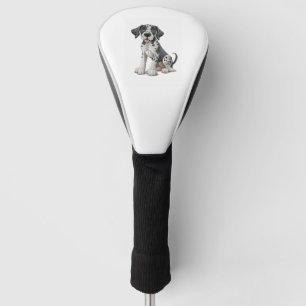Couvre-club De Golf Chien chiot dalmate Premium Scoop