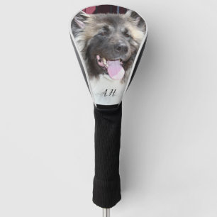 Couvre-club De Golf Chien d'Akita monogrammé