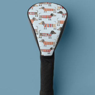 Couvre-club De Golf Chien de saucisse Dachshund