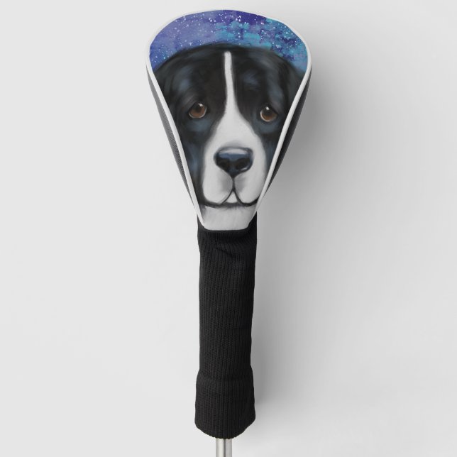 Couvre-club De Golf Chien de Terre-Neuve (Devant)