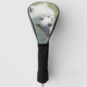 Couvre-club De Golf Chien Eskimo monogrammé