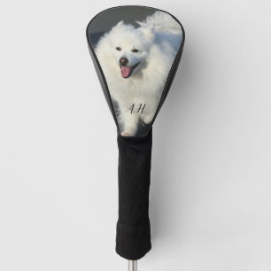 Couvre-club De Golf Chien Eskimo monogrammé