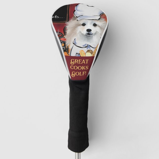 Couvre-club De Golf Chien Esquimau Américain (Devant)