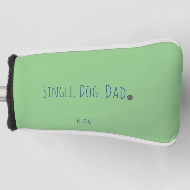 Couvre-club De Golf Chien papa Custom Golf Head Cover (Devant)