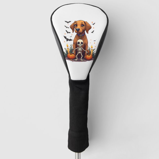 Couvre-club De Golf Chien Vizsla Voodoo (Devant)