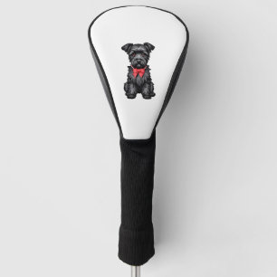 Couvre-club De Golf Chiot de Schnauzer miniature