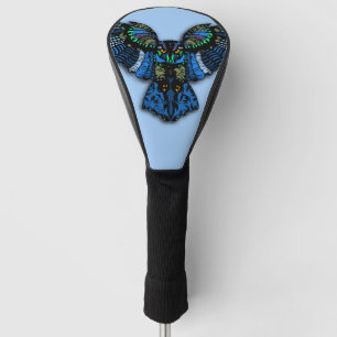 Couvre-club De Golf Chouette bleue