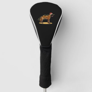 Couvre-club De Golf Christmas Lights Belgian Malinois