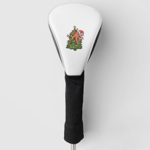 Couvre-club De Golf Christmas Octopus Tshirt Kraken Squid Tree