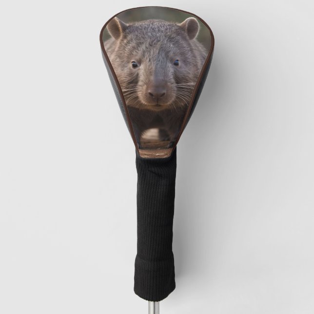Couvre-club De Golf Chubby The Australian Wombat, (Devant)