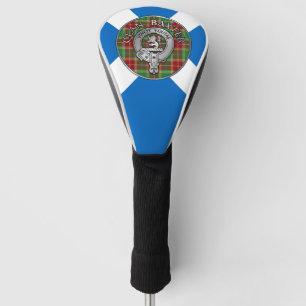 Couvre-club De Golf Clan Baxter Crest et Tartan