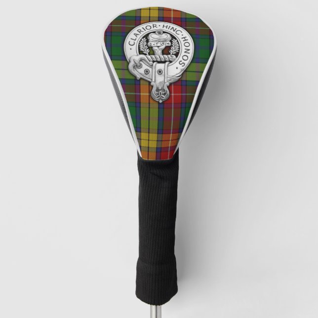Couvre-club De Golf Clan Buchanan Crest & Tartan (Devant)
