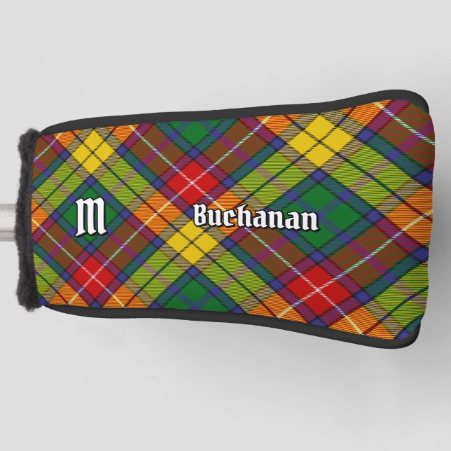 Couvre-club De Golf Clan Buchanan Tartan (Devant)
