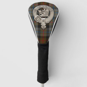 Couvre-club De Golf Clan Campbell Crest & Hunter Tartan