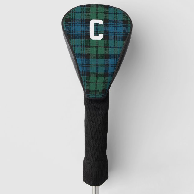 Couvre-club De Golf Clan Campbell Monogrammed (Devant)