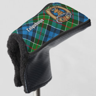 Couvre-club De Golf Clan Colquhoun Crest sur Tartan