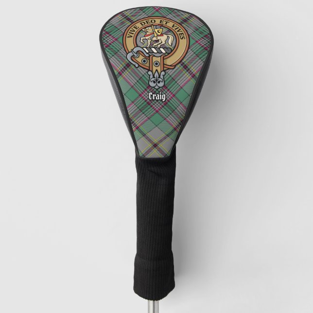Couvre-club De Golf Clan Craig Crest Golf Head Cover (Devant)