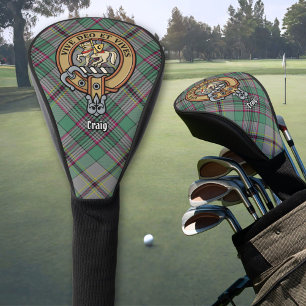 Couvre-club De Golf Clan Craig Crest Golf Head Cover