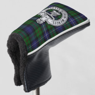 Couvre-club De Golf Clan Donnachaidh (Robertson) Crest /Hunting Tartan