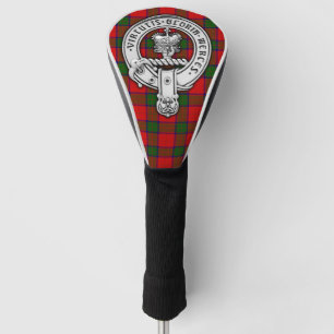 Couvre-club De Golf Clan Donnachaidh (Robertson) Crest & Tartan
