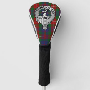 Couvre-club De Golf Clan Fraser de Lovat Crest & Tartan