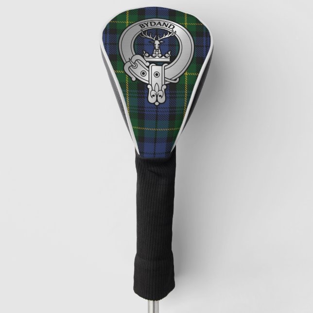 Couvre-club De Golf Clan Gordon Crest & Tartan (Devant)