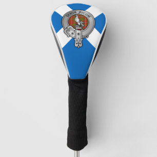 Couvre-club De Golf Clan Hay Crest & Tartan sur Saltire