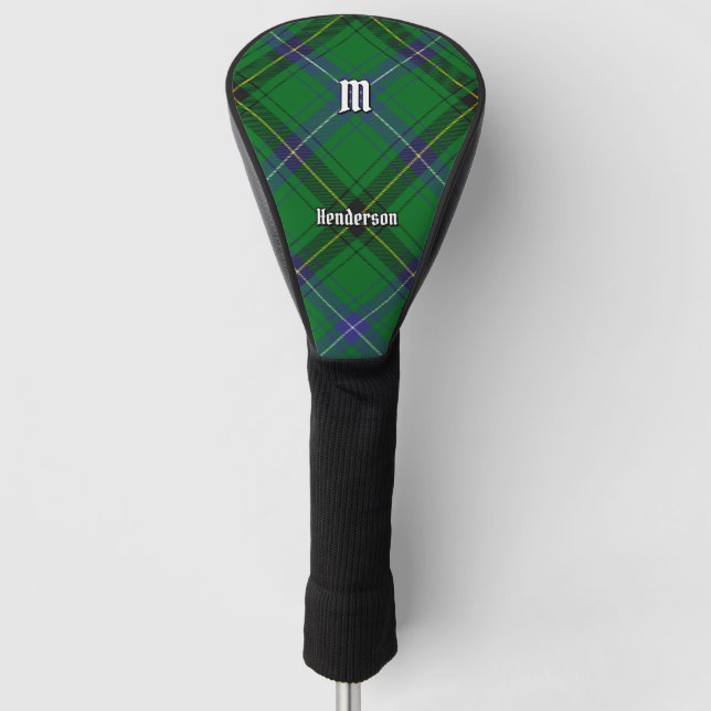 Couvre-club De Golf Clan Henderson Tartan (Devant)