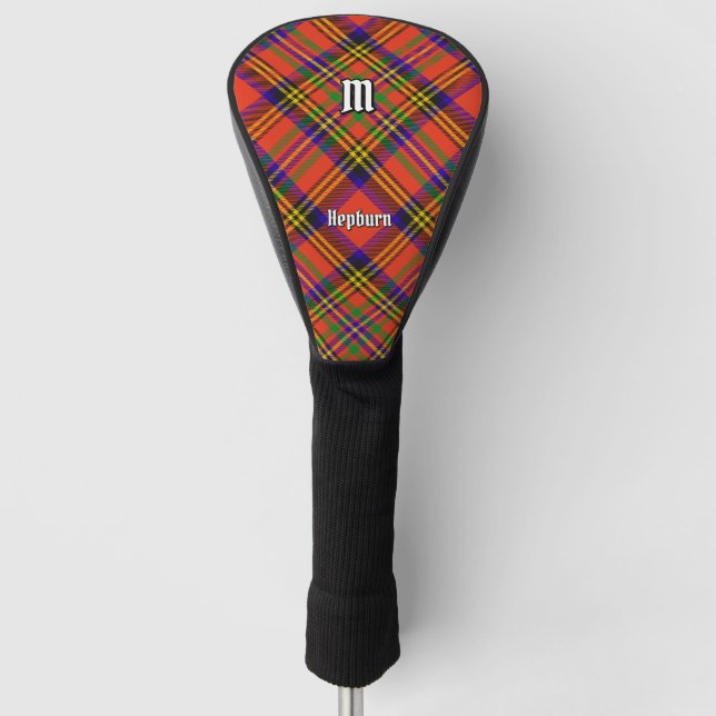 Couvre-club De Golf Clan Hepburn Tartan (Devant)