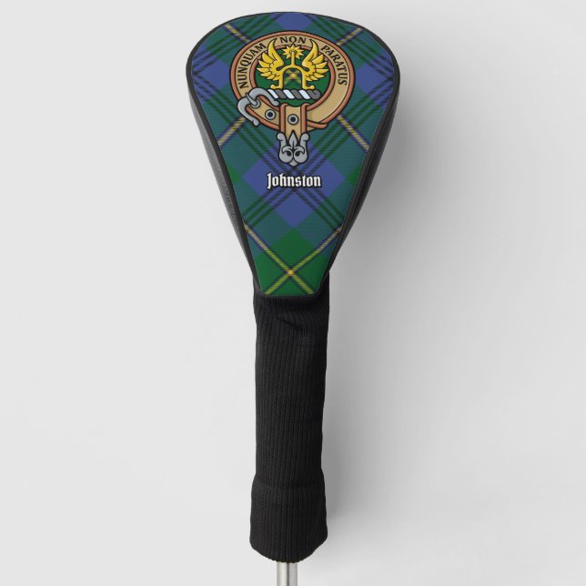 Couvre-club De Golf Clan Johnston Crest Golf Head Cover (Devant)