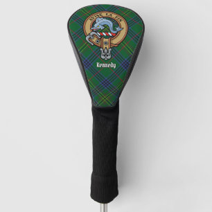 Couvre-club De Golf Clan Kennedy Crest sur Tartan