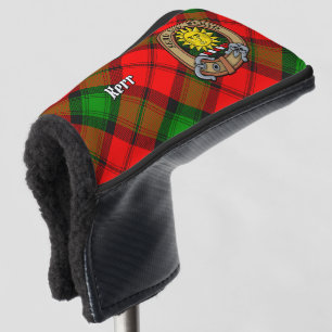 Couvre-club De Golf Clan Kerr Crest sur Tartan