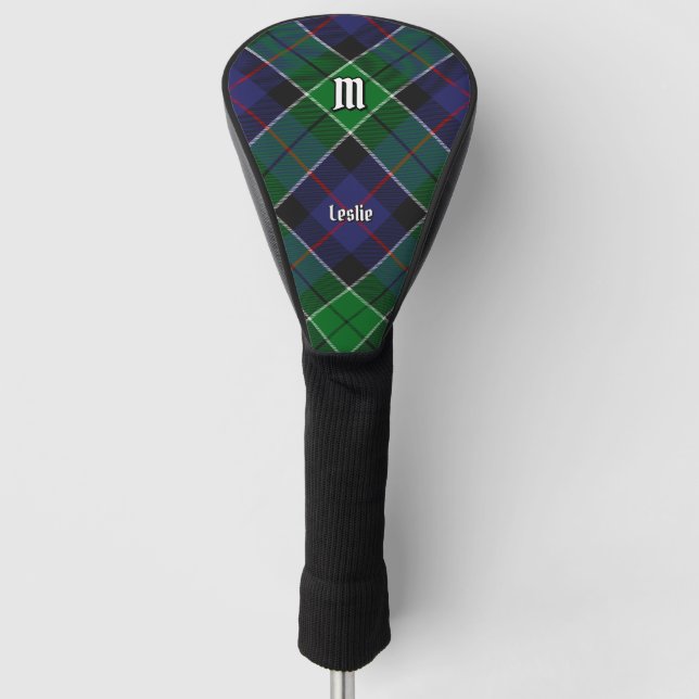 Couvre-club De Golf Clan Leslie Chasse Tartan (Devant)