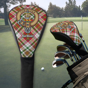 Couvre-club De Golf Clan MacAlister Crest sur le tatan de robe