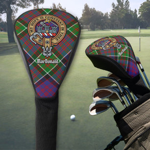 Couvre-club De Golf Clan MacDonald de Clanranald Crest