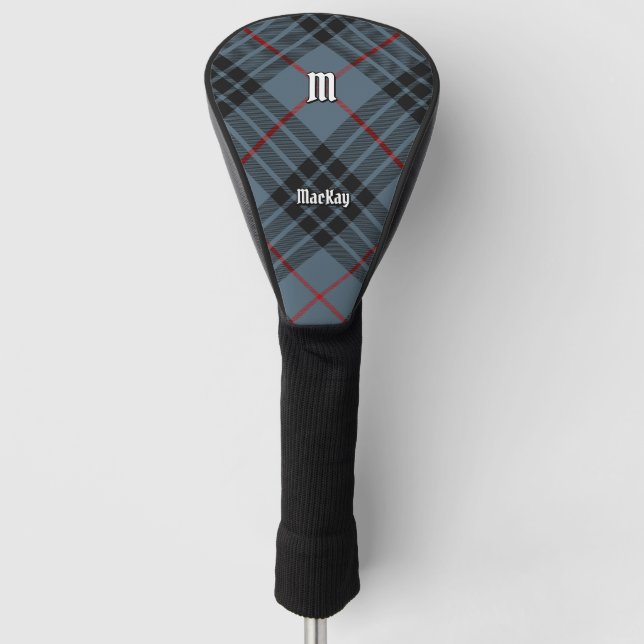Couvre-club De Golf Clan MacKay Blue Tartan (Devant)