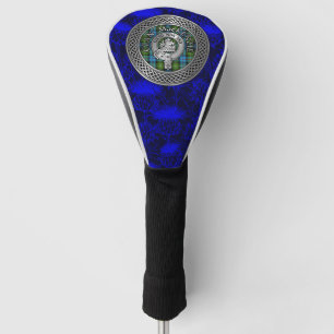 Couvre-club De Golf Clan MacKenzie Crest & Tartan Knot