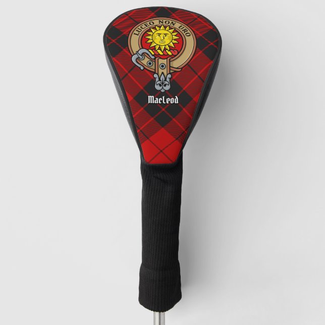 Couvre-club De Golf Clan MacLeod de Raasay Crest (Devant)