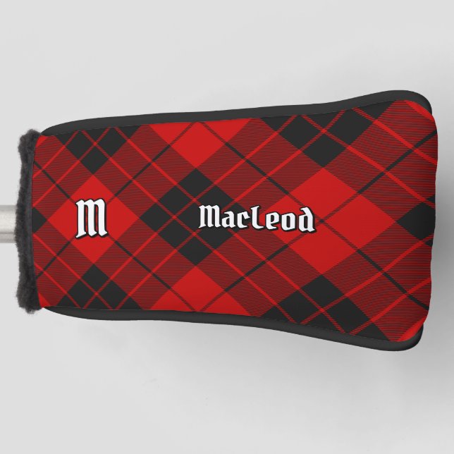 Couvre-club De Golf Clan Macleod de Raasay Tartan (Devant)