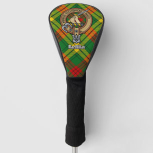 Couvre-club De Golf Clan MacMillan Crest sur Tartan