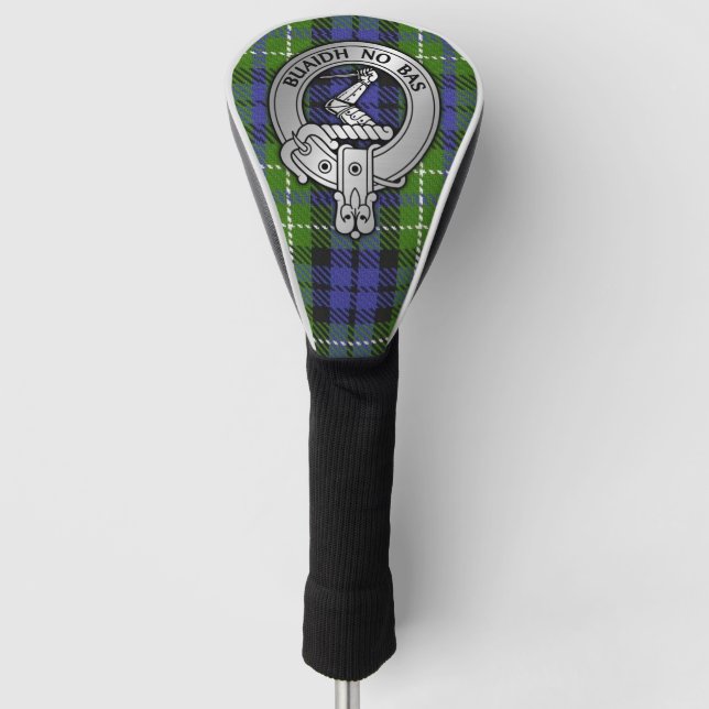 Couvre-club De Golf Clan MacNeill de Gigha Crest & Tartan (Devant)