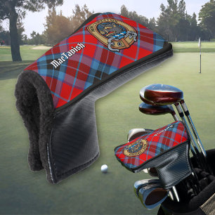 Couvre-club De Golf Clan MacTavish Crest sur Tartan